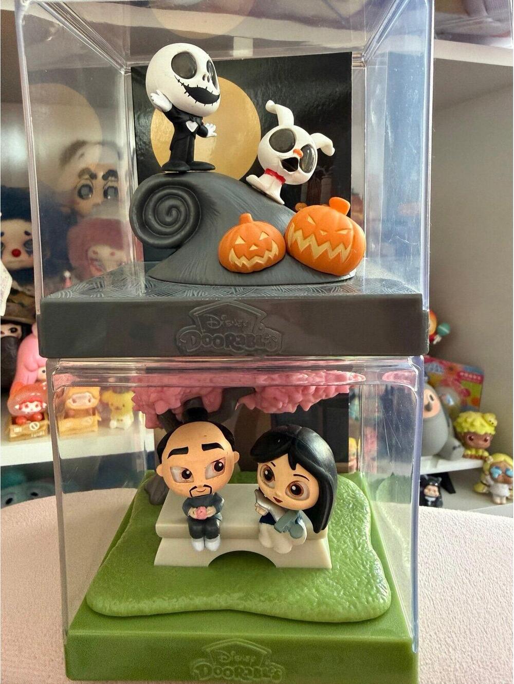 Doorables Movie Moments - Mulan and Nightmare Before Christmas- sold together